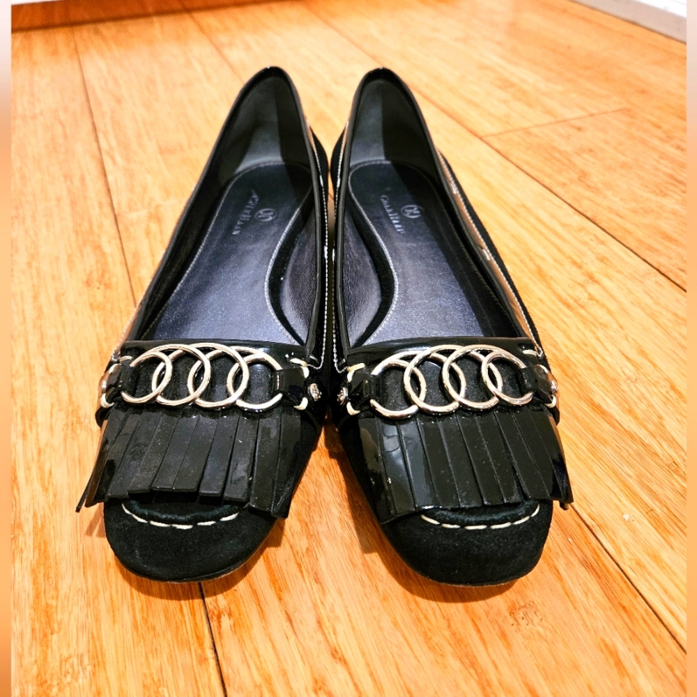 Cole Haan Patent & Suede Loafer